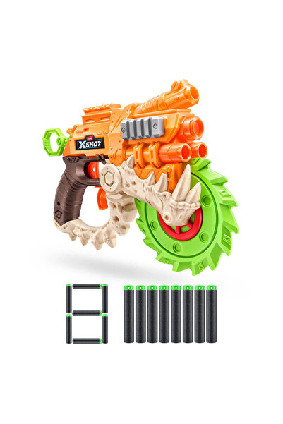X-Shot Insanity HorrorFire Reaper-X 8 Mermili Sünger Dart Atan Silah 30 cm