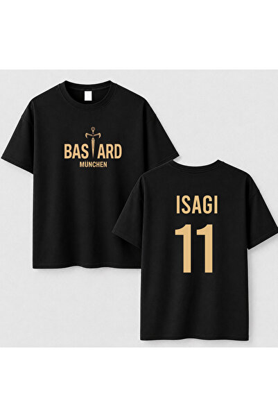 cesita Blue Lock Anime Bastard Munich Yoichi Isagi T-shirt od pamuka sa printom