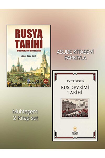 Türk Tarih Kurumu Yayınları Rusya Tarihi Başlangıçtan 1917'ye Kadar veRus Dev...