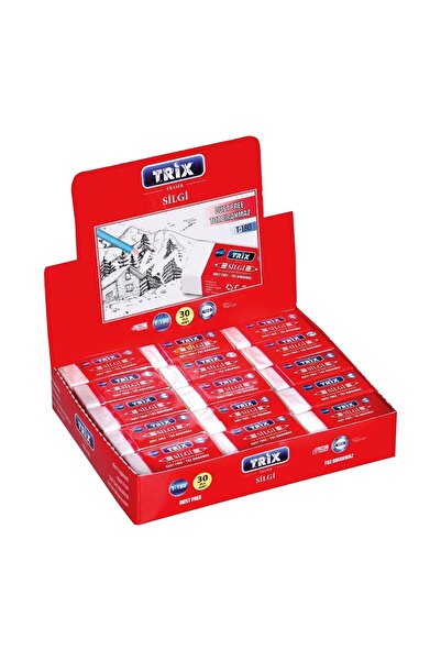 FTA TİCARET White Eraser - Small - Leaves No Dust
