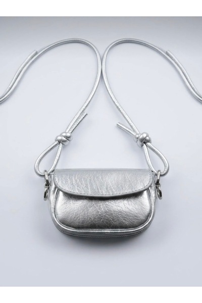212 Women's Knotted Adjustable Long Strap Hand and Shoulder Bag