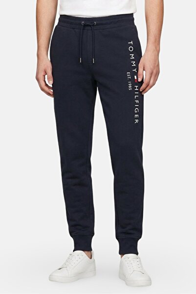 Tommy Hilfiger Men Relaxed Fit Embroidered Logo Sweatpants, Navy