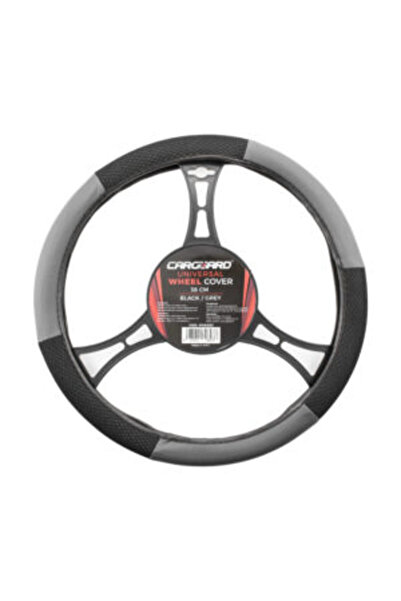 CarGuard Husă volan auto – Negru / Gri –