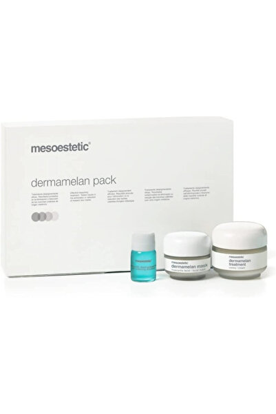 mesoestetic Dermamelan Pack - Depigmenting Solution (Dermamelan Mask 10G, Tre...
