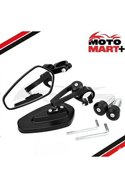 motomart+ Kuba Superlight 125 Siyah Gidon Ayna Mr1739