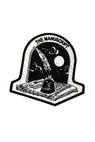 OEM Embroidered iron-on textile patch TTPD white album The Manuscript