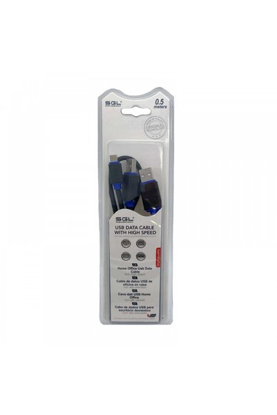 sgl Καλώδιο μεταφοράς δεδομένων USB Mini σε 2 x USB-A αρσενικό 0,5μ.