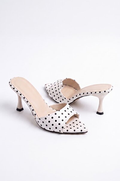 NAVİSHOES شبشب نسائي بكعب مدبب 7 سم SH01NAV