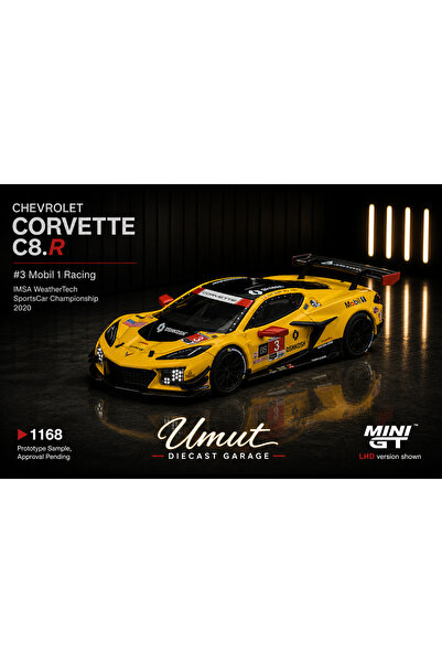 mini gt Chevrolet Corvette Z06 GT3 Corvette Racing by Pratt Miller Motorsport...