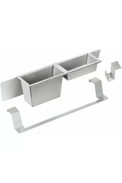 DEANTE Set de accesorii magnetice pentru chiuvetă din oțel inoxidabil periat