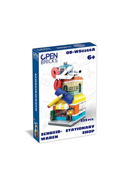 SES Creative Set de constructie, Papetarie 222 piese