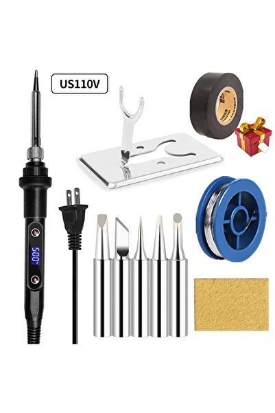 choice2 Kits A-US Plug 110V NEW Electric Soldering Iron 16IN1 80W LCD Digital...