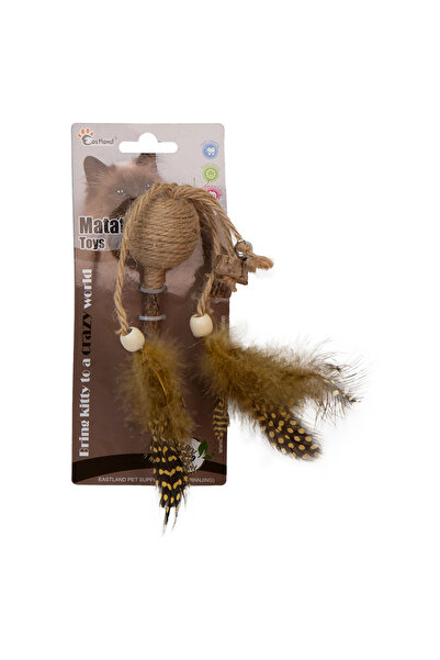 Eastland Zengezur Stringed Feather Rattle Lollipop (162357) Toy
