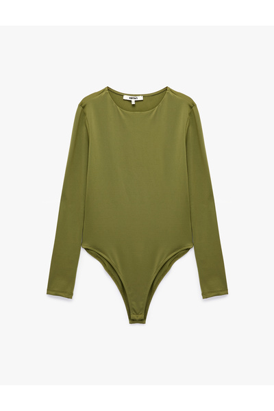 Koton Bisiklet Yaka Uzun Kollu Bodysuit