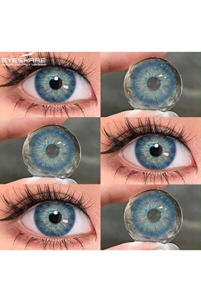 EyesPro PATTAYA BLUE MAVİ YILLIK GÖZ LENSİ