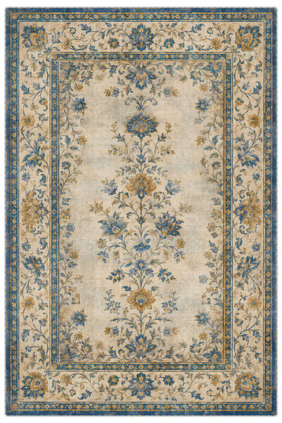 Cos.kim Decorative Carpet Non-Slip Base Stain-Resistant Washable Rug Custom S...