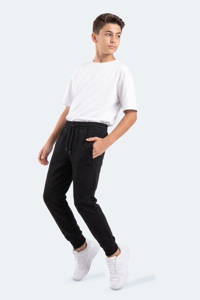 Slazenger PEGGY Унисекс черни спортни панталони