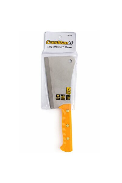 CRESMAN Σάτιρα πλαστική λαβή κίτρινη 17.5cm 7 βαρέως τύπου 740g