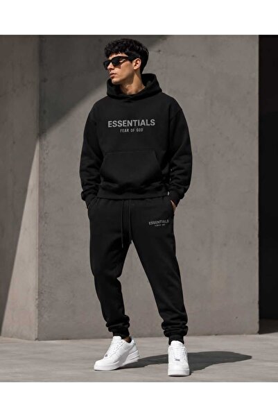 EFFRENATU Unisex Character Hooded Sweatshirt Set - Face and All-Over Surface ...