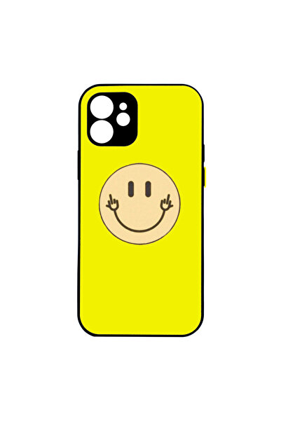 4TECH Θήκες Κινητών Τηλεφώνων Χαρούμενο Emoji Κίτρινο iPhone 13