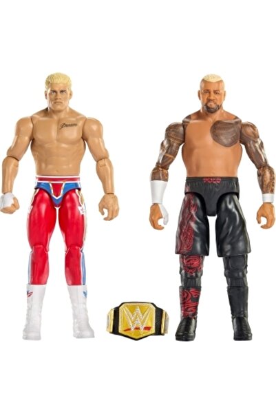 mattel Set de figurine articulabile WWE Main Event 2, Cody Rhodes & Solo Siko...