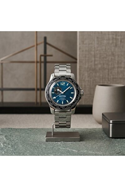 ESKİ YENİ ANTİK Vostok Amphibia 13004V Automatic Men's Wristwatch Gmt 32 Ston...