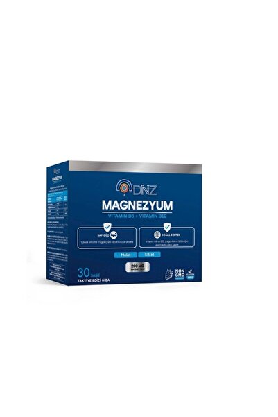 DenizPharma Dnz Magnesium Vitamin B6+B12 30 Sachets