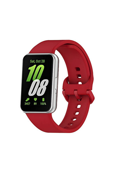 Techsuit Λουράκι Σιλικόνης Κόκκινο (Galaxy Fit3)
