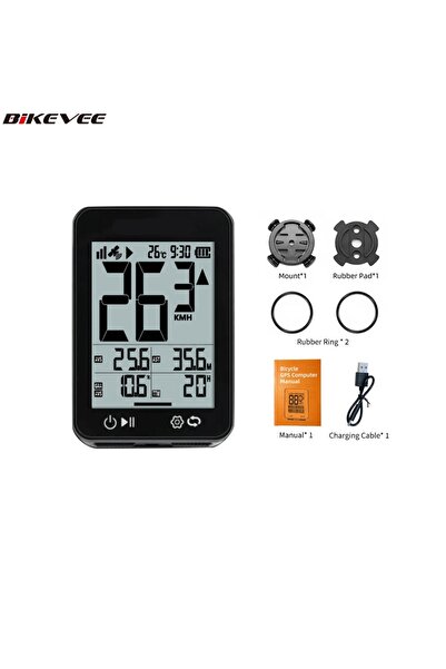 Choice 3101-A Wireless Bicycle Computer with Backlight Bracket Waterproof GPS...