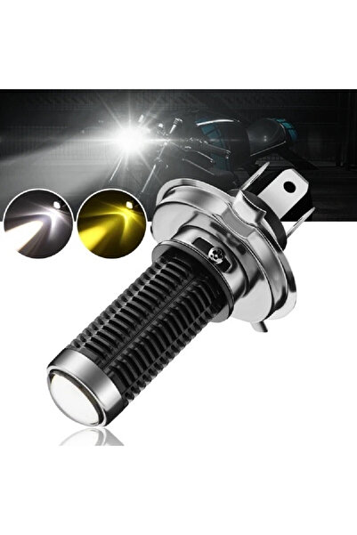 OEM Διπολική λάμπα μηχανής LED 55016 H4 12V 15W 1500LM 6000K ψυχρό λευκό και ...