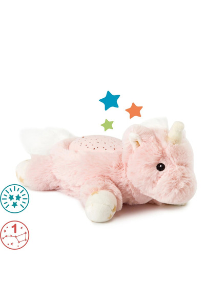 Cloud-B CLOUD B Proiector de pluș pentru copii Unicorn Ella, prieten de somn ...