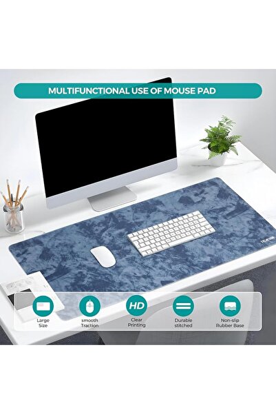 GENERAL لوحة ماوس كبيرة للألعاب من TIDALSOIL مقاس 90 سم × 40 سم - لوحة ماوس ك...