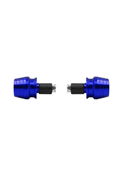 OEM Aντίβαρα τιμονιού μηχανής Φ30 x 35mm W14149 – Motorcycle handlebar plug Μπλε