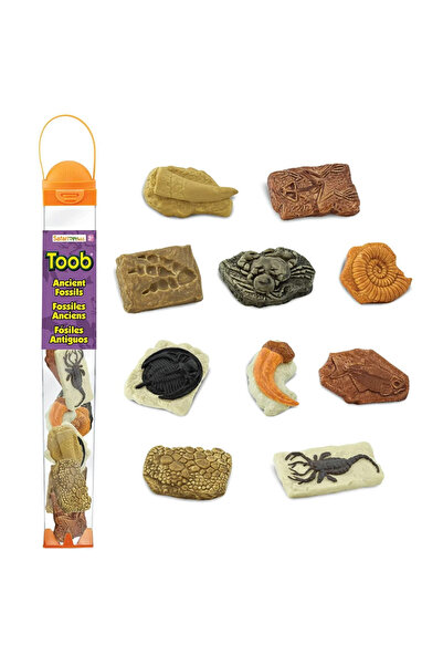 Safari Fosile. Set de figurine într-un tub S.A.