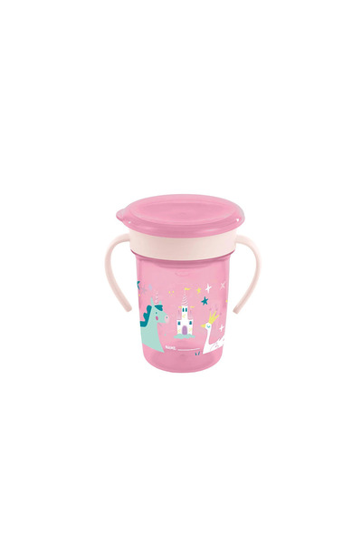 Miniland Cana cu cioc din silicon Unicorn 260ml