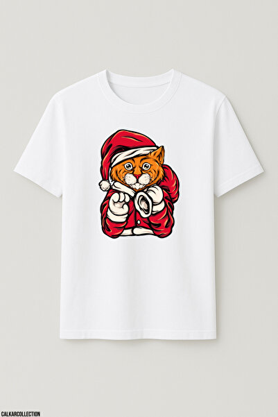 CALKARCOLLECTION تيشيرت عيد الميلاد كبير الحجم للجنسين