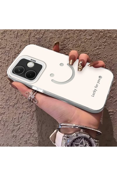 CHICASELUX حافظة Oppo A5 Pro 4G/5G متوافقة مع تقنية 5G، مزودة بتصميم وجه مبتس...