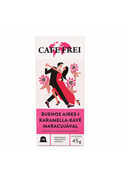 Cafe Frei Buenos Aires Capsule cafea cu caramel si fructul pasiunii, capsule ...