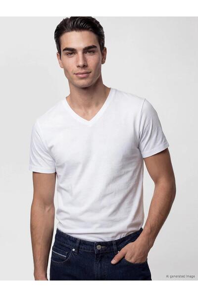 LC Waikiki V-Neck Men's T-Shirt (W6)