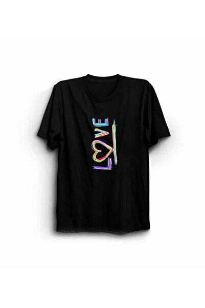 UFC 1985 TOP BRAND February 14 Valentine's Day Love Printed Oversize Crew Nec...