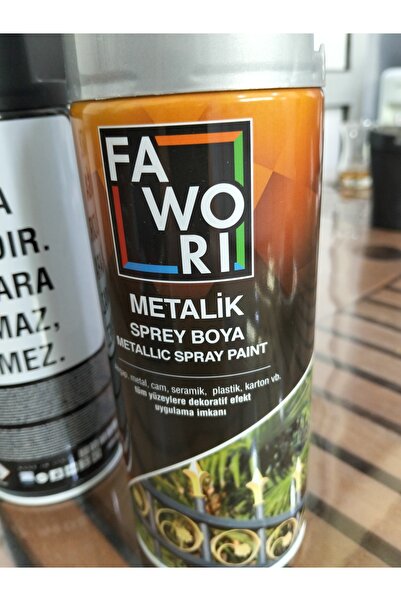 Favori Metalik Sprey Boya Alüminyum