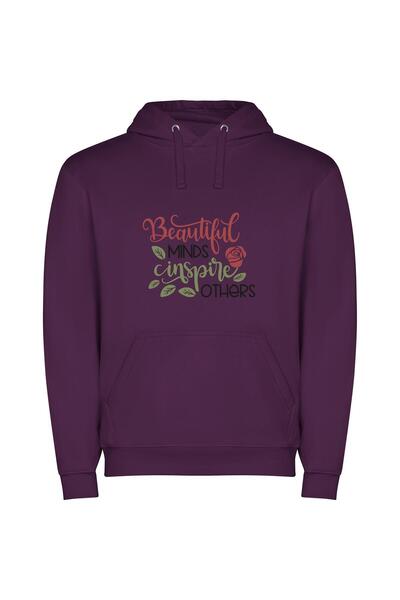 iLovePrints Beautiful Minds Inspire: Aesthetic Inspiration Φούτερ με κουκούλα...