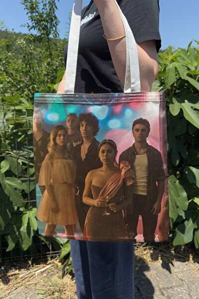 ZipZap Elite V1 Double Sided Summer Winter Canvas Print Tote Bag Tv Series
