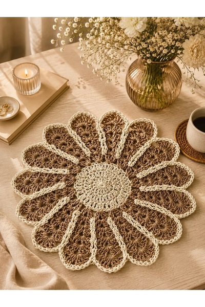 DNA MODA Papatya Hand-Knitted Paper Thread Supla – Bohemian American Service ...