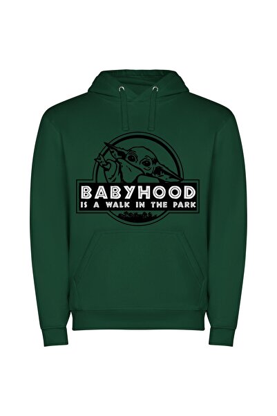 iLovePrints Babyhood in Naboo: A High-Quality Walk Φούτερ με κουκούλα σε χρώμ...