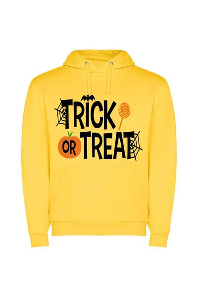iLovePrints Pumpkin Illusions: A Halloween Link Φούτερ με κουκούλα σε χρώμα Κ...