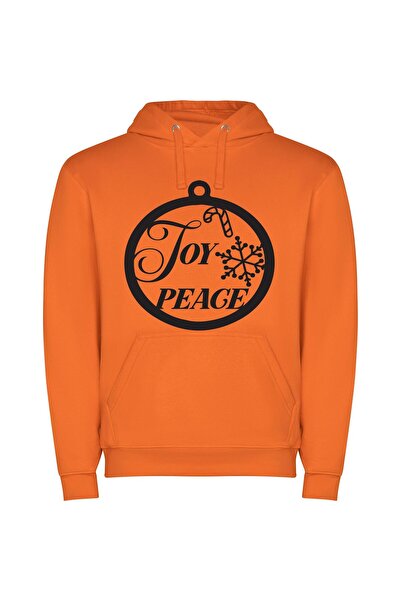 iLovePrints Elegant Festive Ornament: Transcendent Φούτερ με κουκούλα σε χρώμ...
