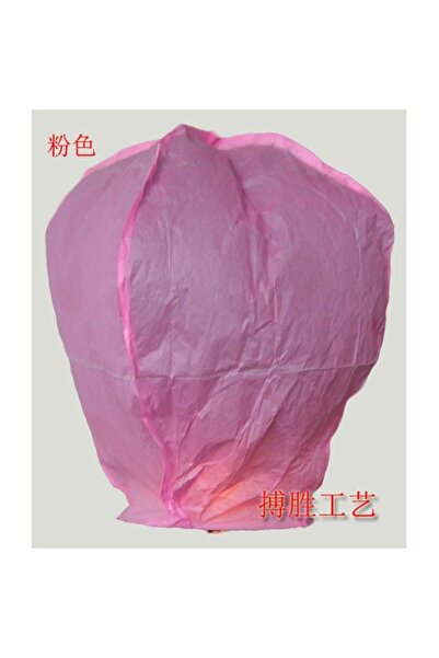 OEM Lampion zburator, hârtie biodegradabila, Roz Pal, Magenta