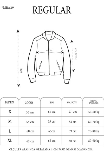 Gökyüzü Moda Unisex Long Sleeve Printed Bomber Jacket - Black