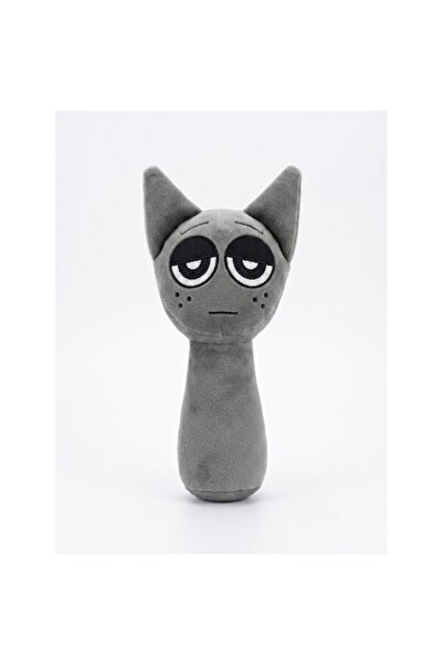 Sprunki Jucărie de pluș, Sprunki, Gri, gri, 25cm